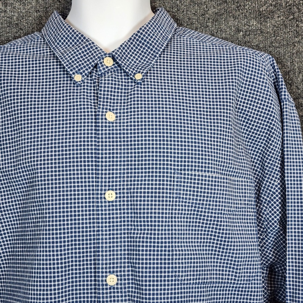 Abercrombie & Fitch Mens Button Up Shirt Size XXL Preppy Academia Y2K